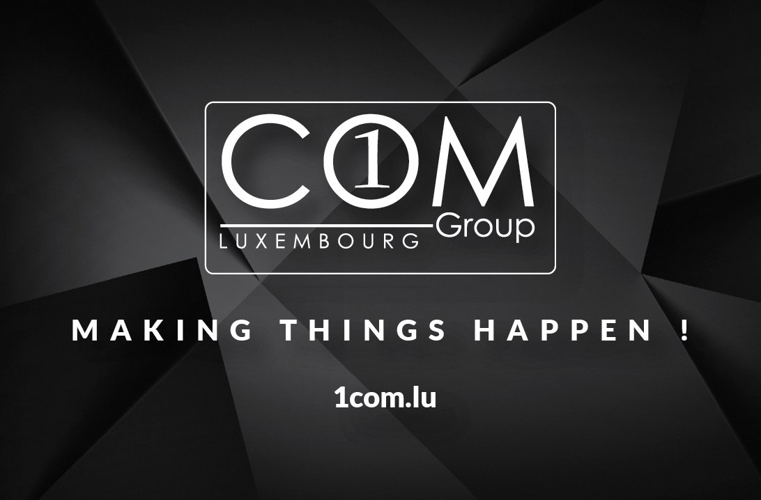 1COM gift card — front